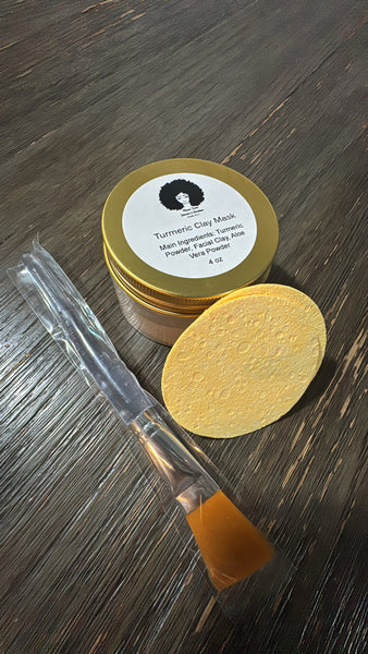 Turmeric Clay Facial Mask